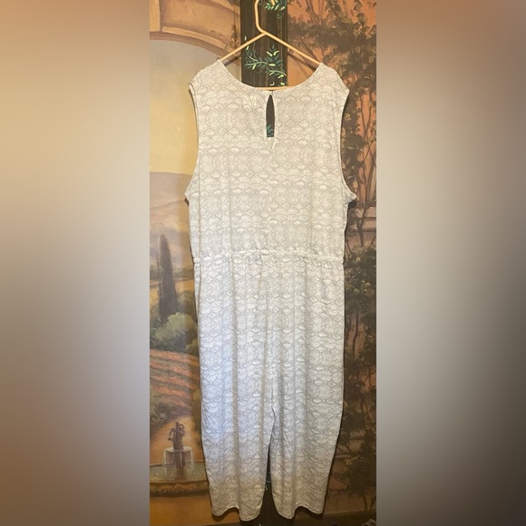 Muk Luks snake print sleeveless jumpsuit NWOT - Picture 7 of 8